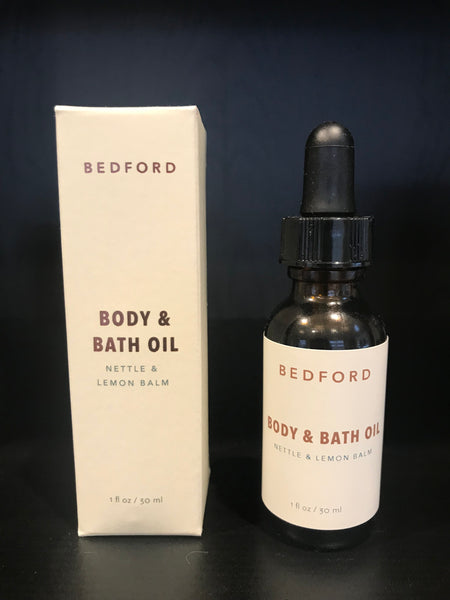 1 oz. Bath & body Oil - Nettle & Lemon Balm